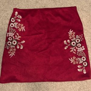 Beautiful Velvet Skirt from Francesca’s